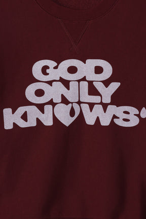 SIGNATURE CREW NECK SWEAT / BORDEAUX