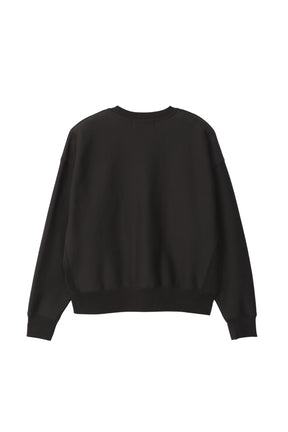SIGNATURE CREW NECK SWEAT / BLK