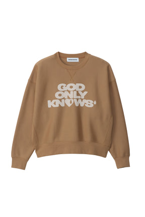 SIGNATURE CREW NECK SWEAT / BEIGE