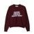 SIGNATURE CREW NECK SWEAT / BORDEAUX