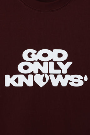 SIGNATURE LOGO TEE / BORDEAUX