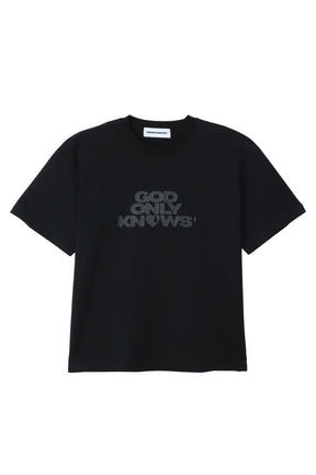 GOD ONLY KNOWS ゴッド オンリー ノウズ SS26 SIGNATURE LOGO TEE