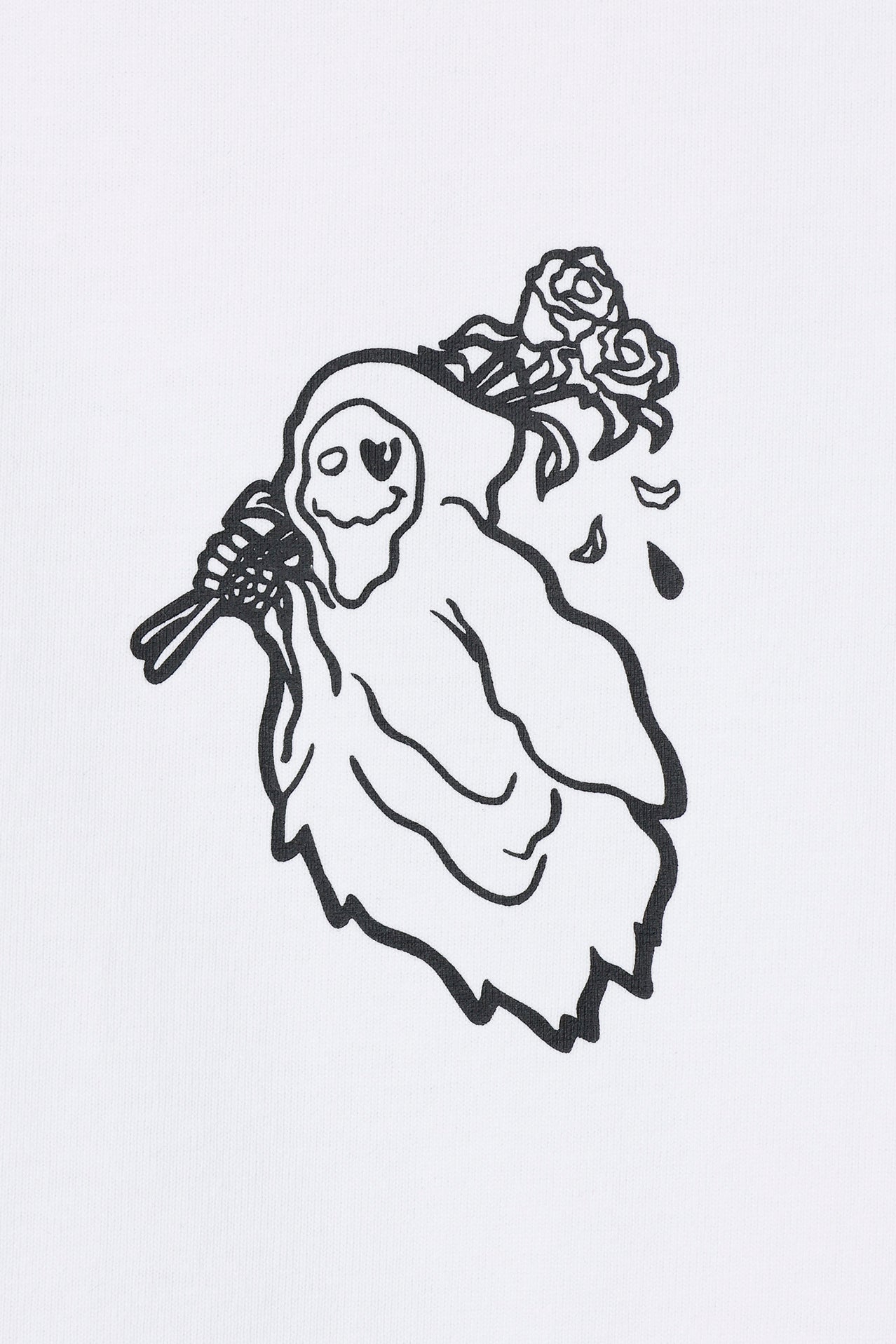 GRIM TEE (EXCLUSIVE) / WHT