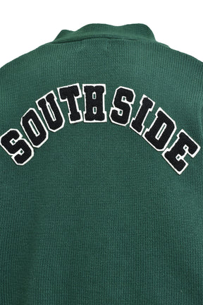 BH PATCH KNIT CARDIGAN / GRN