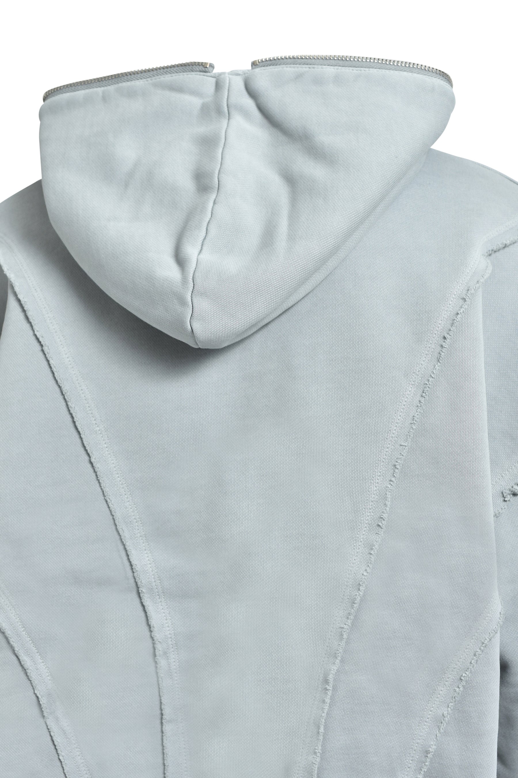 FADE ZIP UP HOODIE / GRY