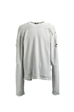 FADE DAMAGE LS TEE / GRY