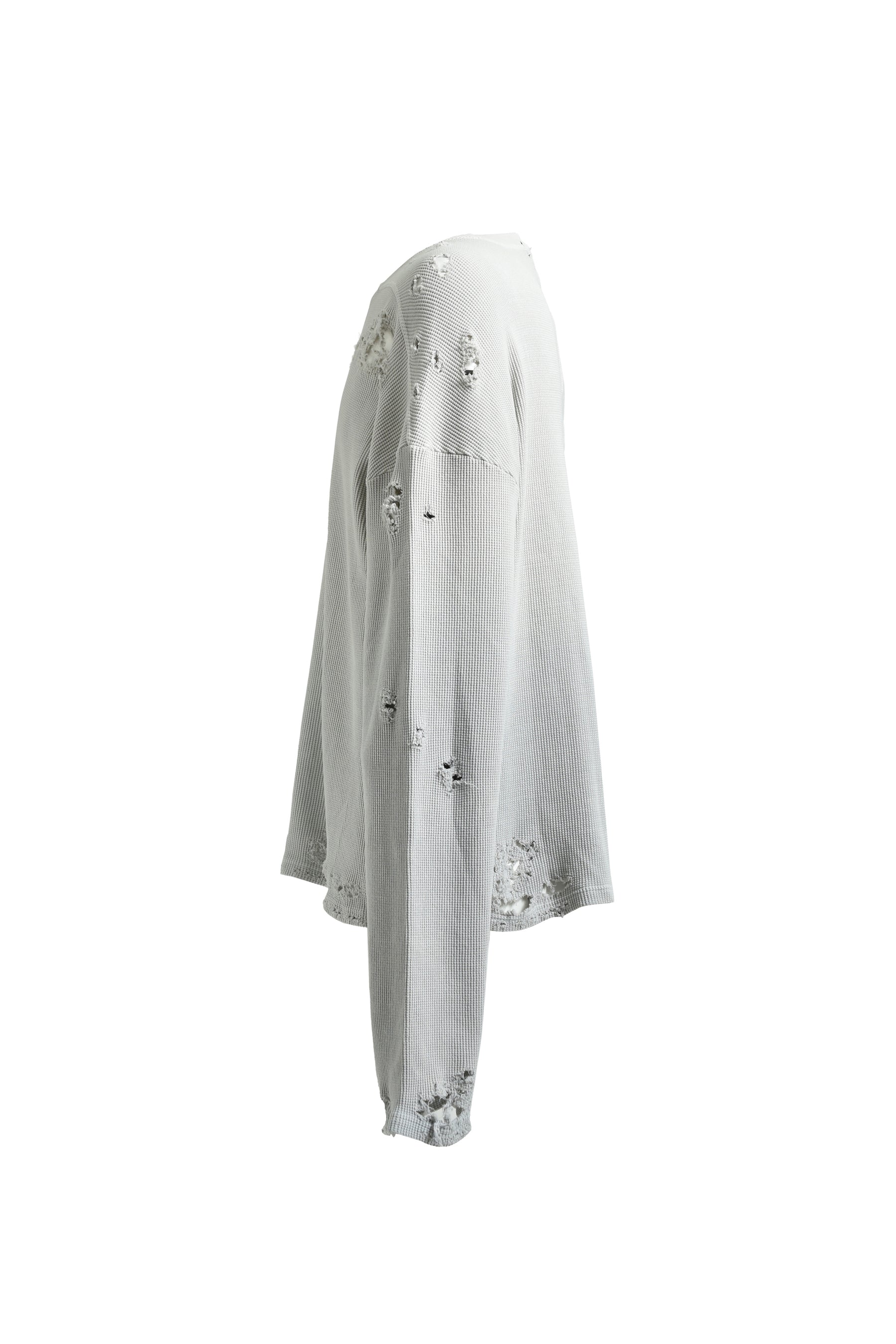 FADE DAMAGE LS TEE / GRY