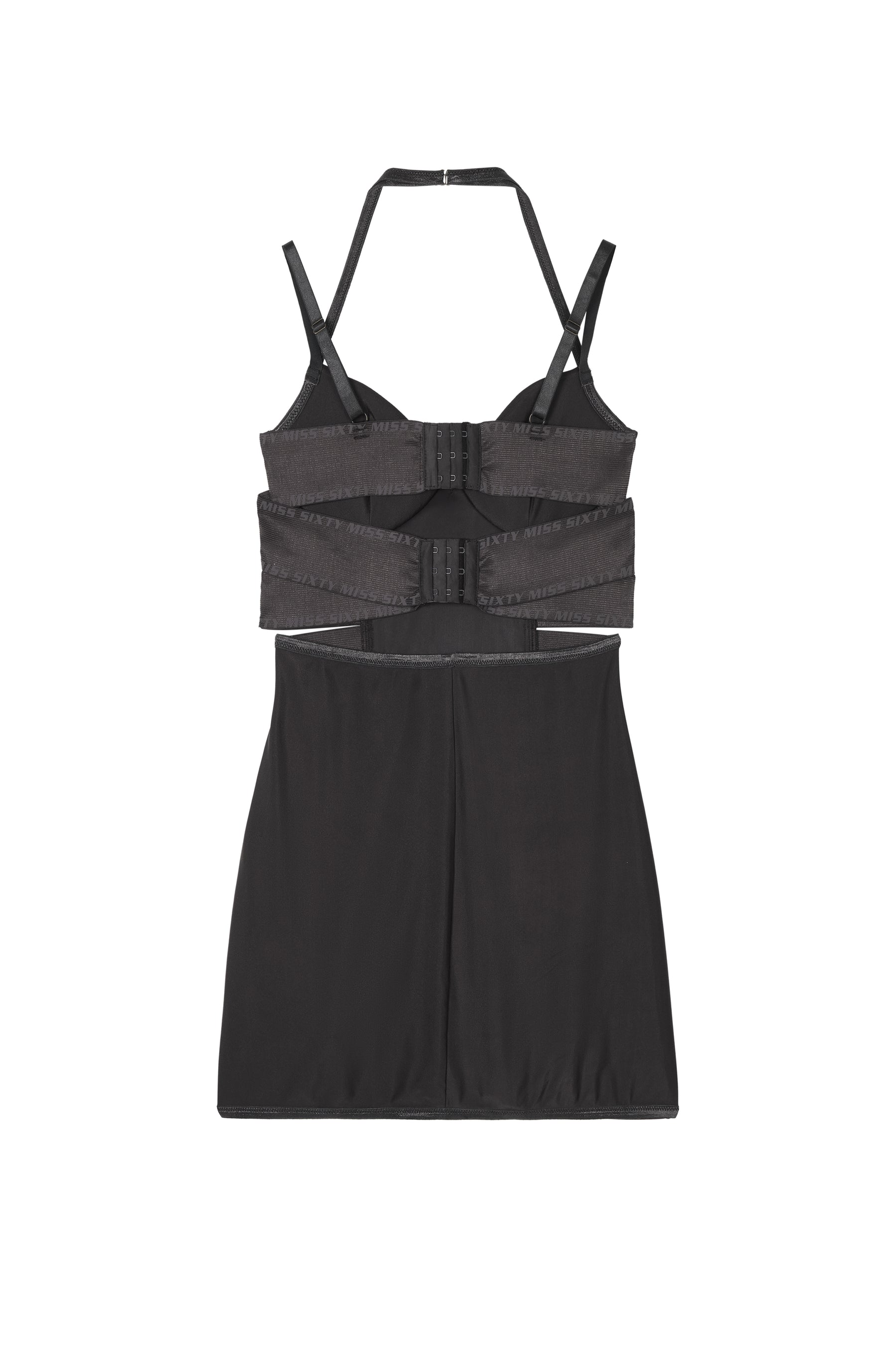 HALTER NECK DRESS / BRW