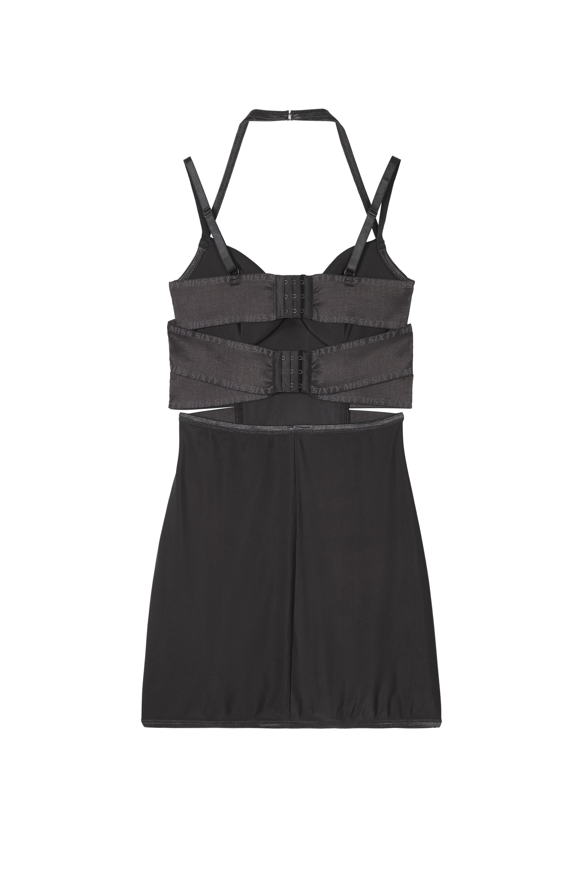 HALTER NECK DRESS / BRW