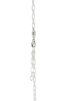 HEART CROSS NECKLACE / SIL