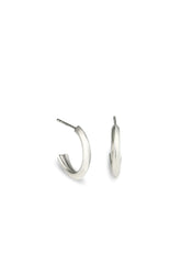 HEART HOOP EARRING / SIL