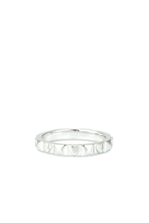 HEART STUDS RING / SIL