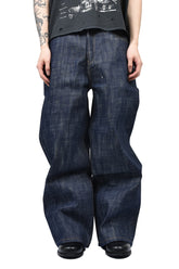 HEAVY STRUCTURED RAW DENIM / IND 