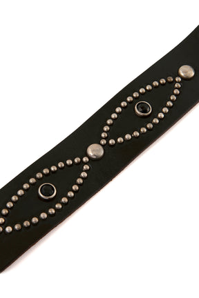 HTC_BELT / BLK STONE/BLK