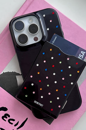 THE SHINY DOTS - MS POCKET / BLK