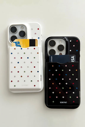 THE SHINY DOTS - MS POCKET / WHT