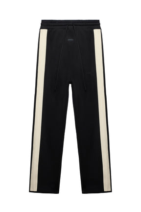 BASK ATHLETICS PANT / BLK/CREAM WHT