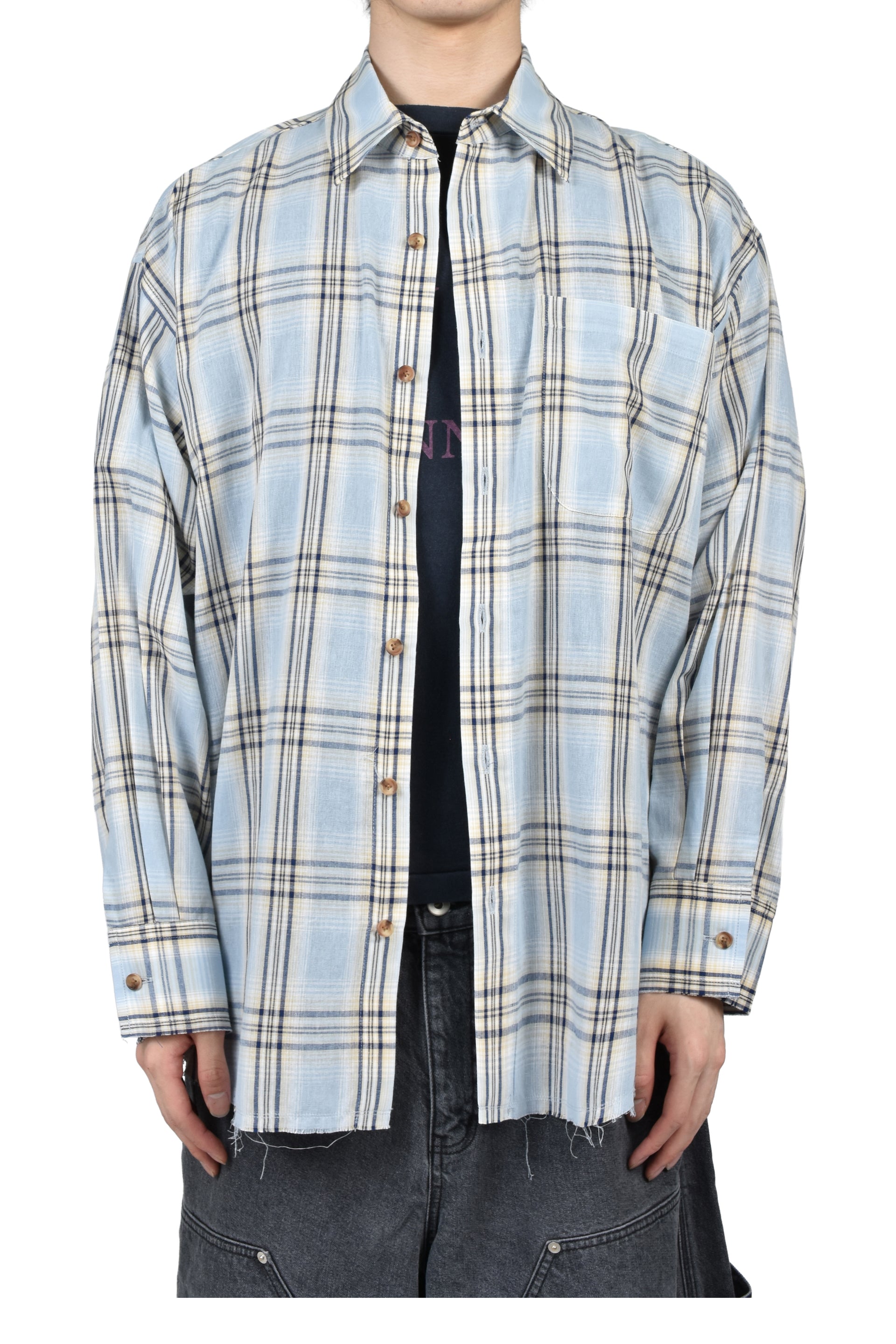 CROSS SHIRTS / SKY BLU