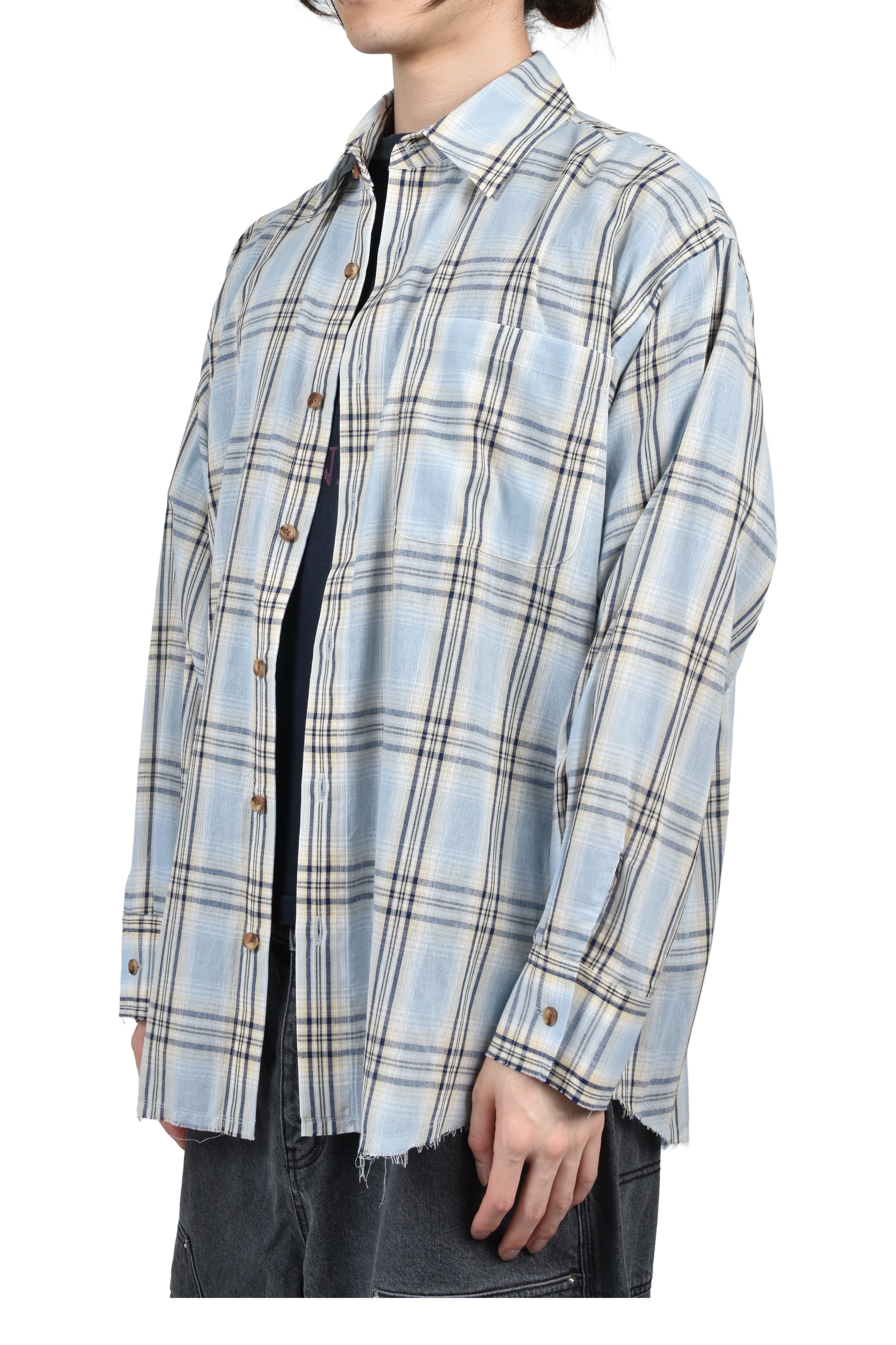 CROSS SHIRTS / SKY BLU