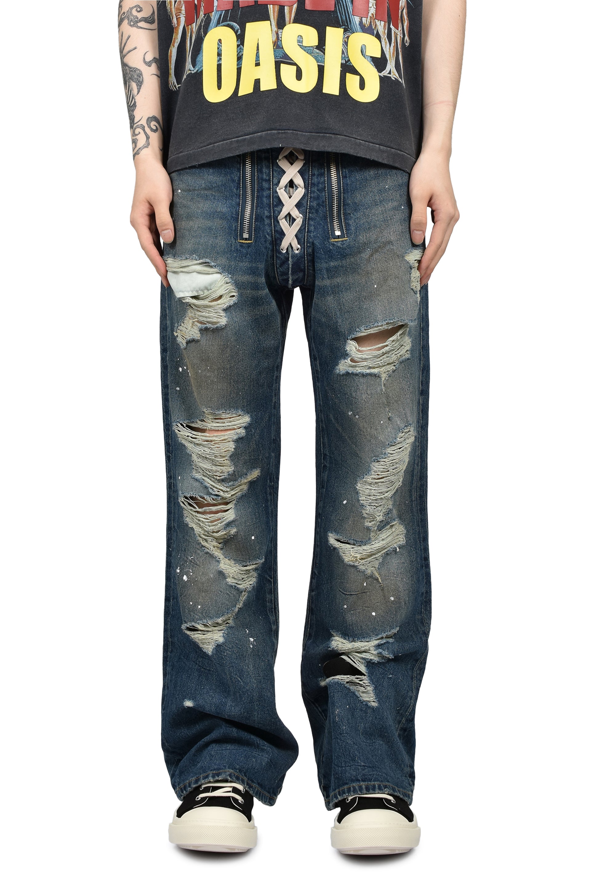 HD SLIDE DENIM PANTS / IND