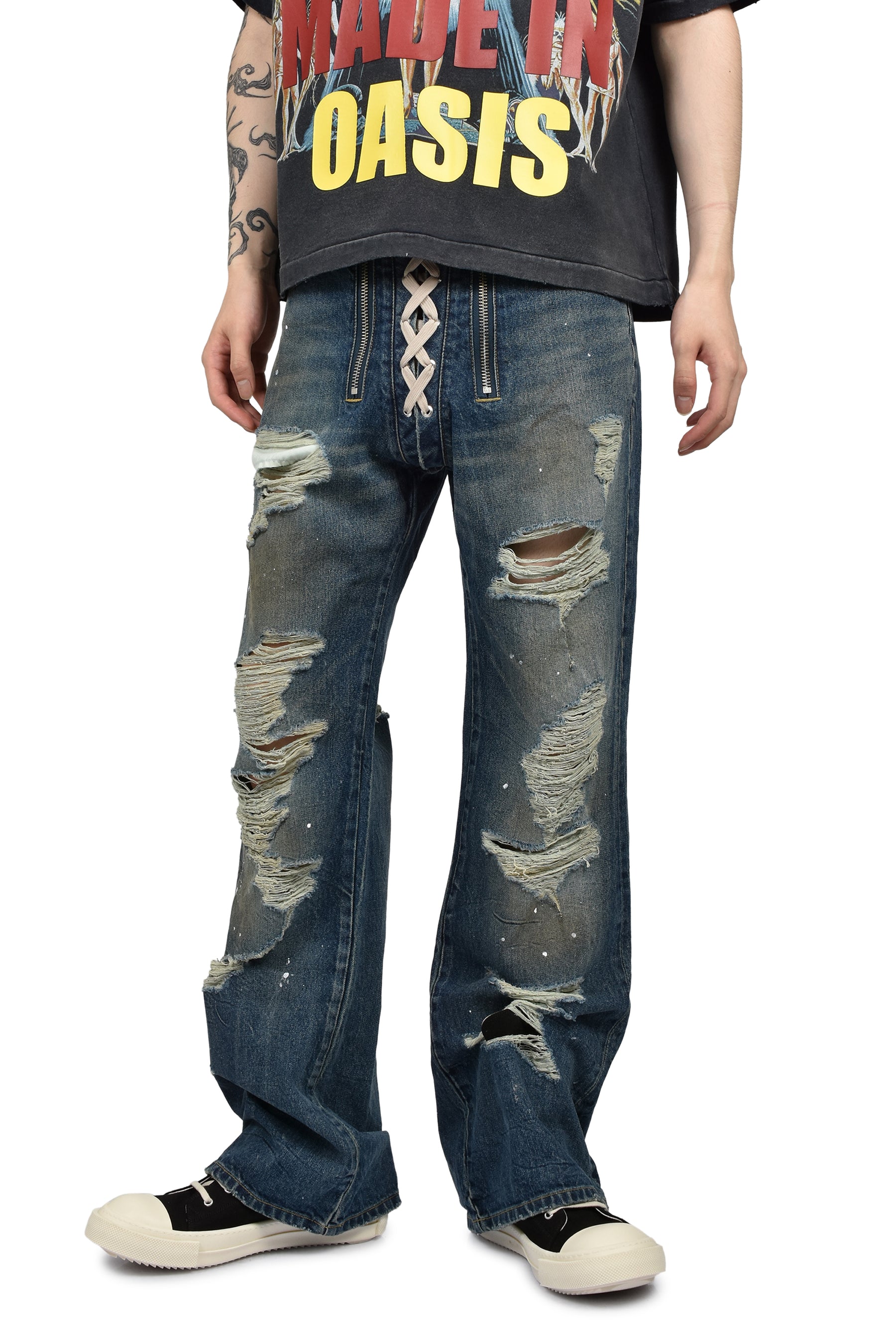 HD SLIDE DENIM PANTS / IND