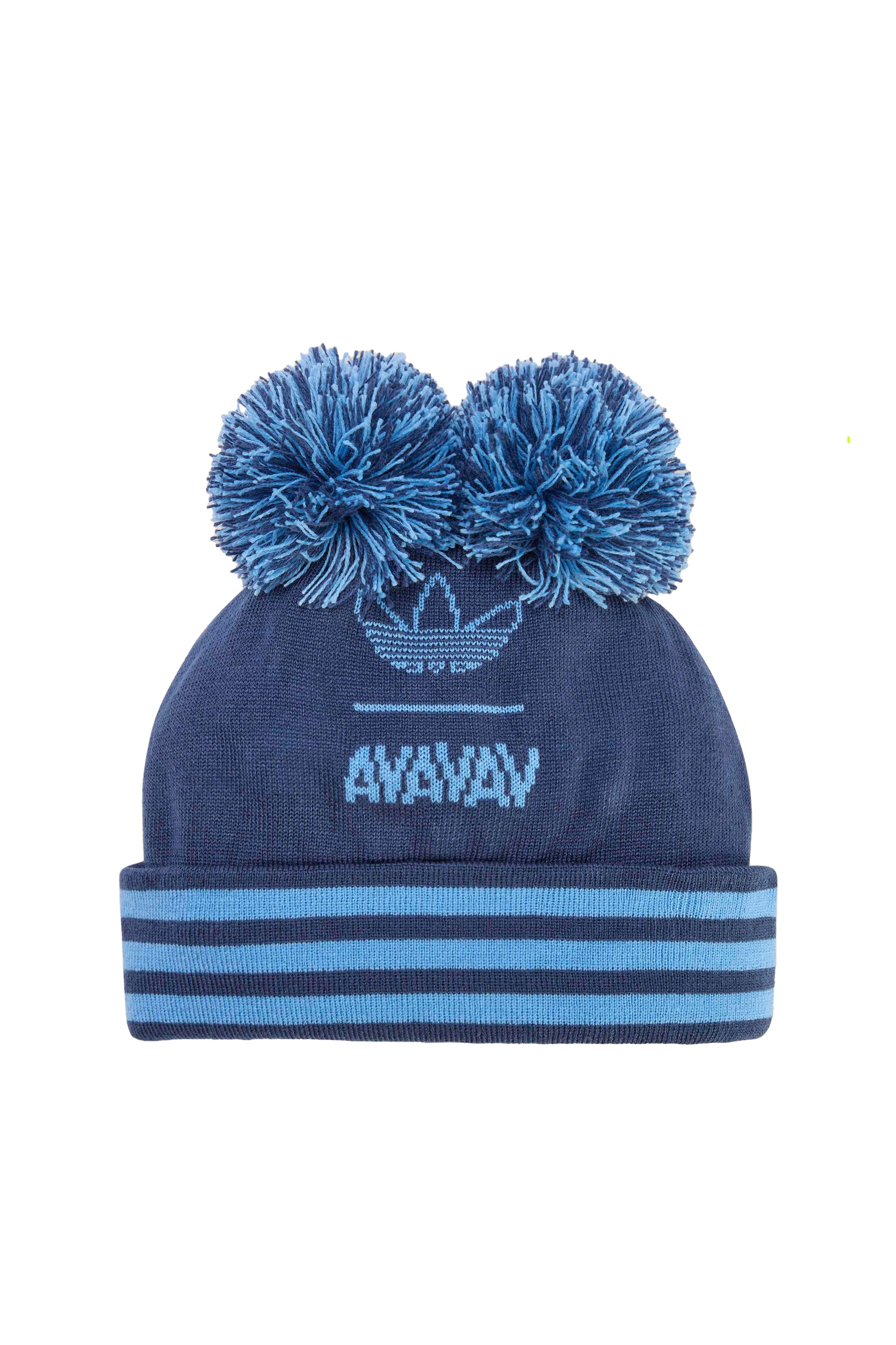 POM POM BEANIE / NIGHTMARINE LIGHTBLU