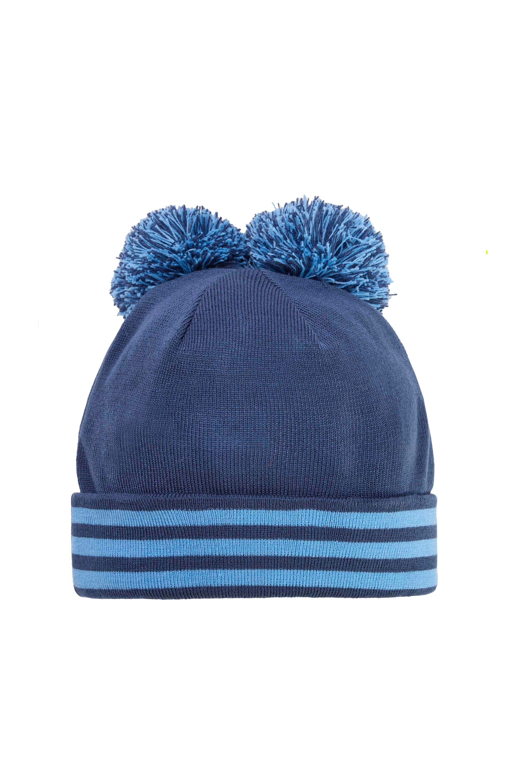POM POM BEANIE / NIGHTMARINE LIGHTBLU