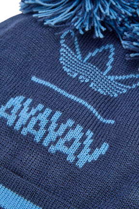 POM POM BEANIE / NIGHTMARINE LIGHTBLU
