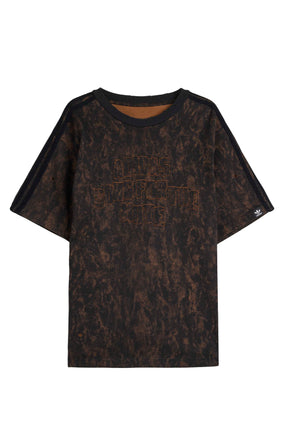 ADI006 TEE SS / BLK/WILD BRW