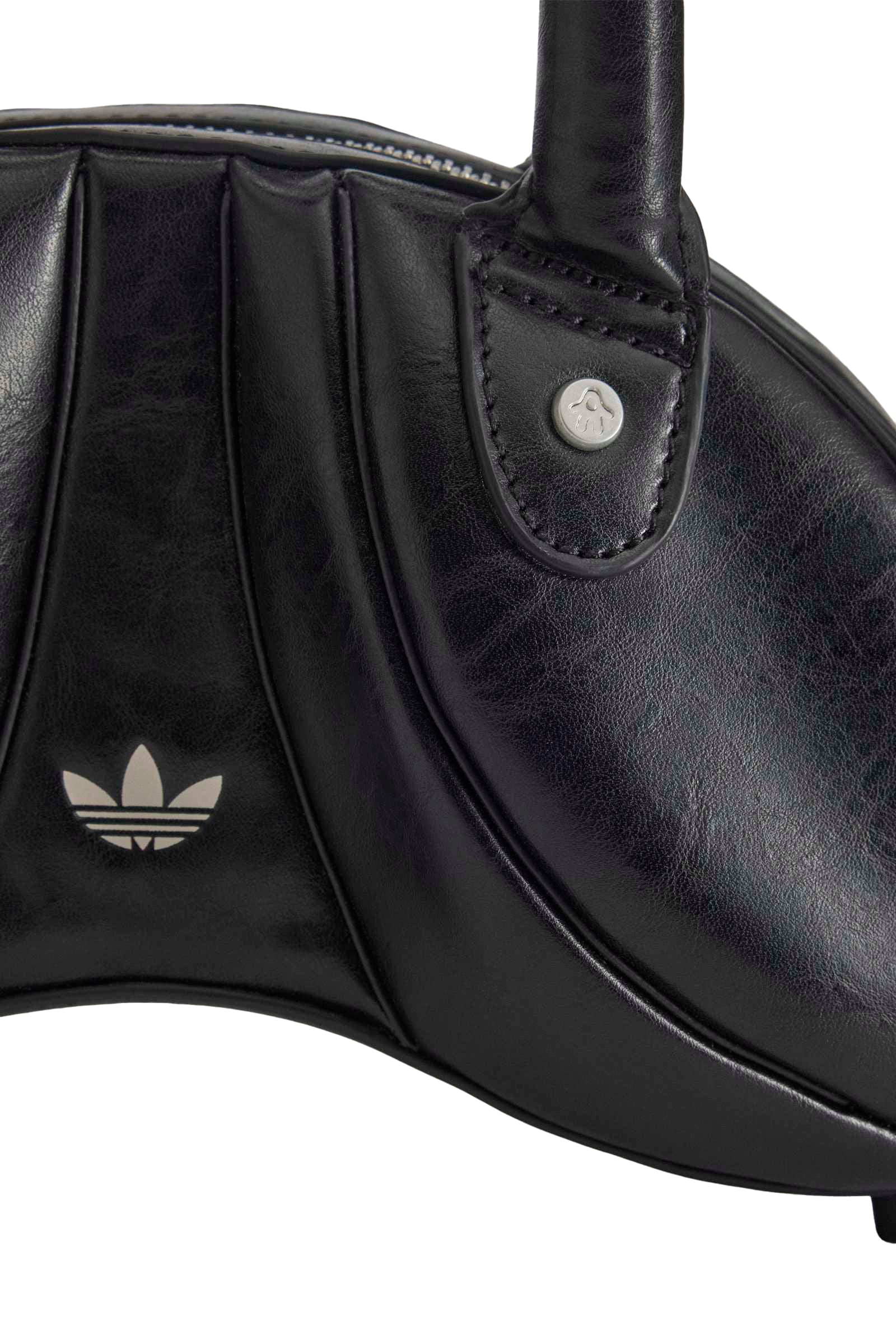 PU SCLPT BAG / BLACK 