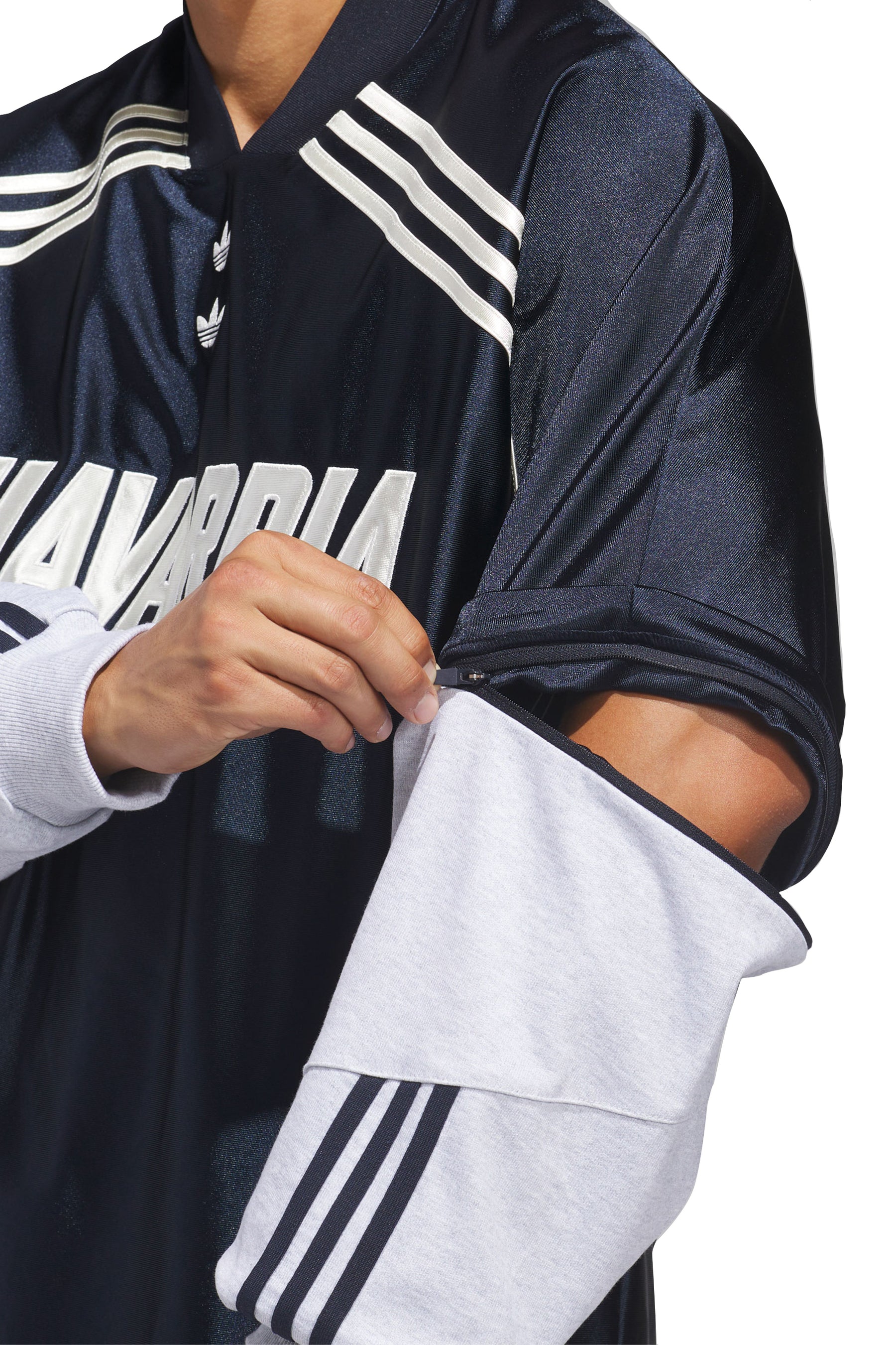 DAZZLE JERSEY / LIGHT GRY HEATHER/LEGEND INK