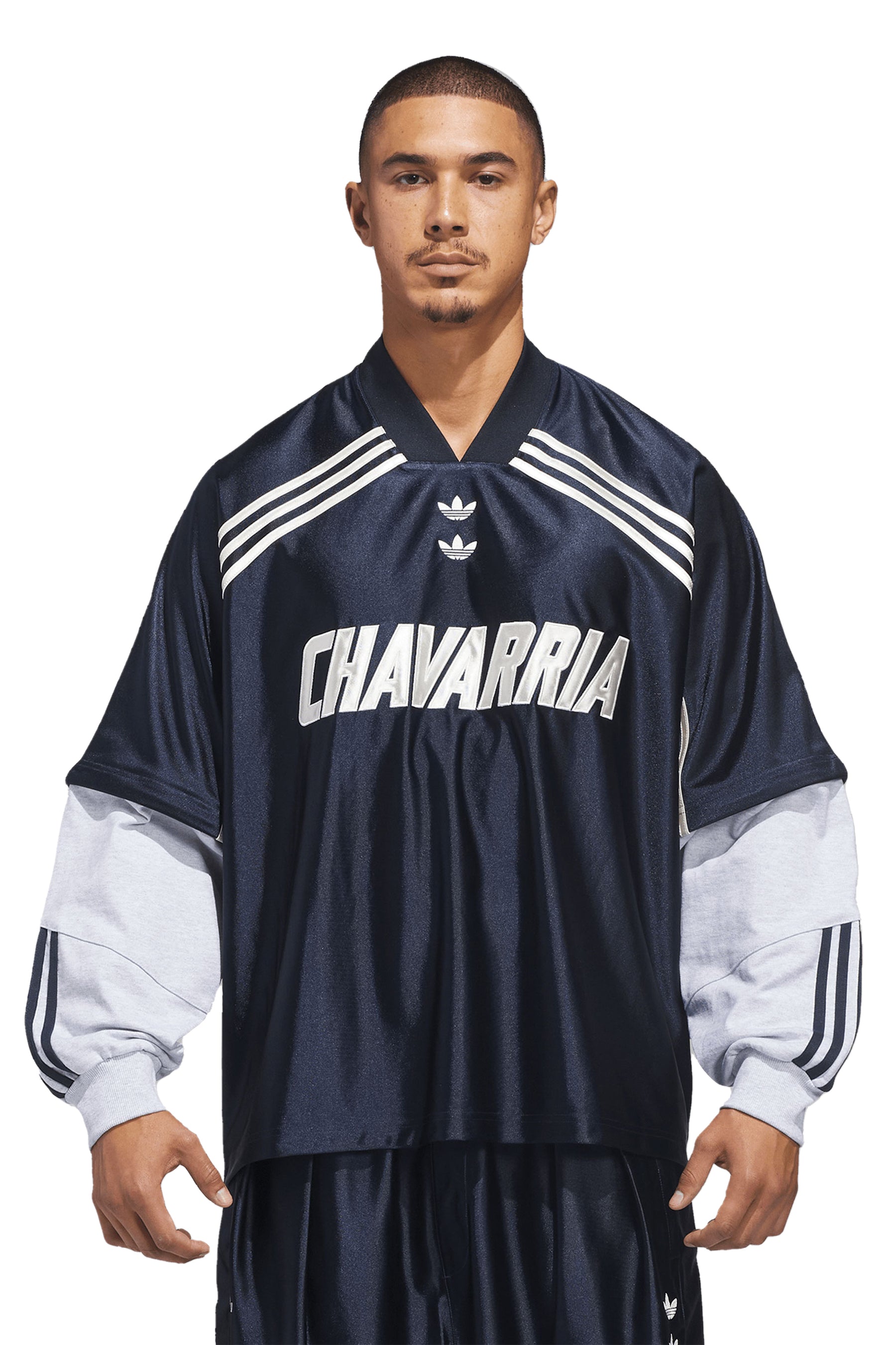 DAZZLE JERSEY / LIGHT GRY HEATHER/LEGEND INK