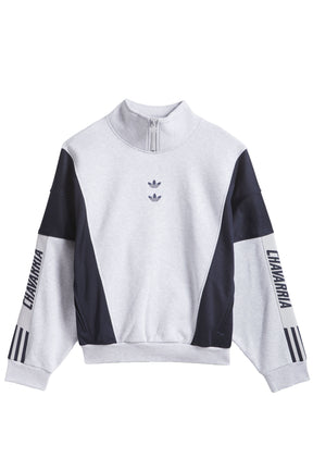 WATSONVILLE MOCKNECK / LIGHT GRY HEATHER/LEGEND INK