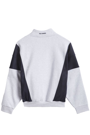 WATSONVILLE MOCKNECK / LIGHT GRY HEATHER/LEGEND INK