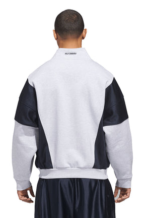 WATSONVILLE MOCKNECK / LIGHT GRY HEATHER/LEGEND INK