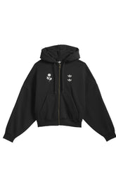 HEAVY WEIGHT ZIP HOODY / BLK