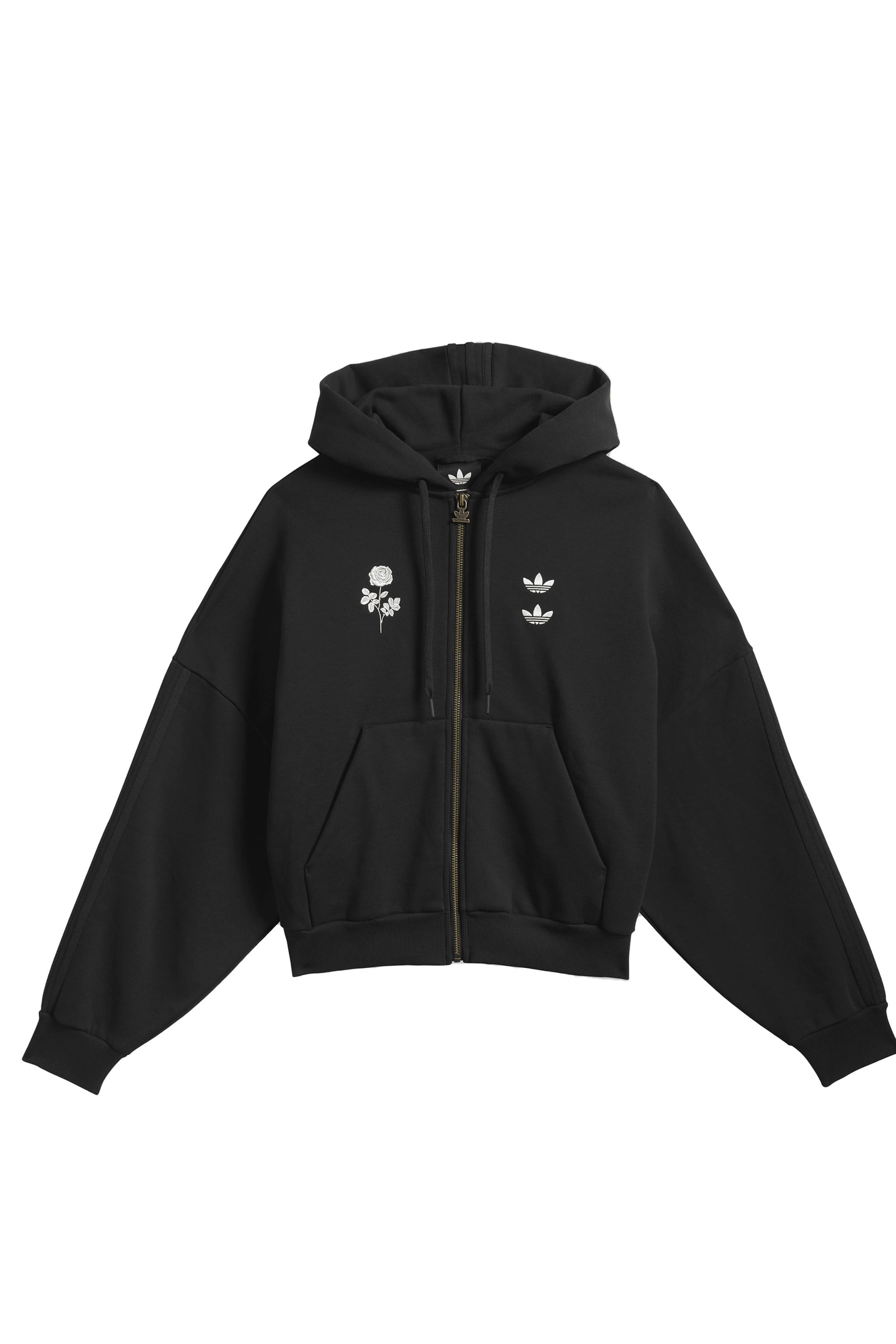 HEAVY WEIGHT ZIP HOODY / BLK