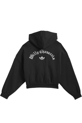 HEAVY WEIGHT ZIP HOODY / BLK