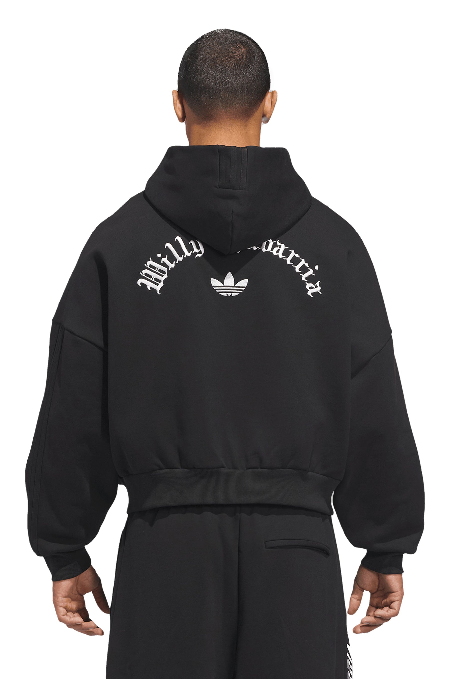 HEAVY WEIGHT ZIP HOODY / BLK
