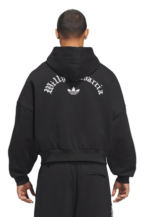 HEAVY WEIGHT ZIP HOODY / BLK