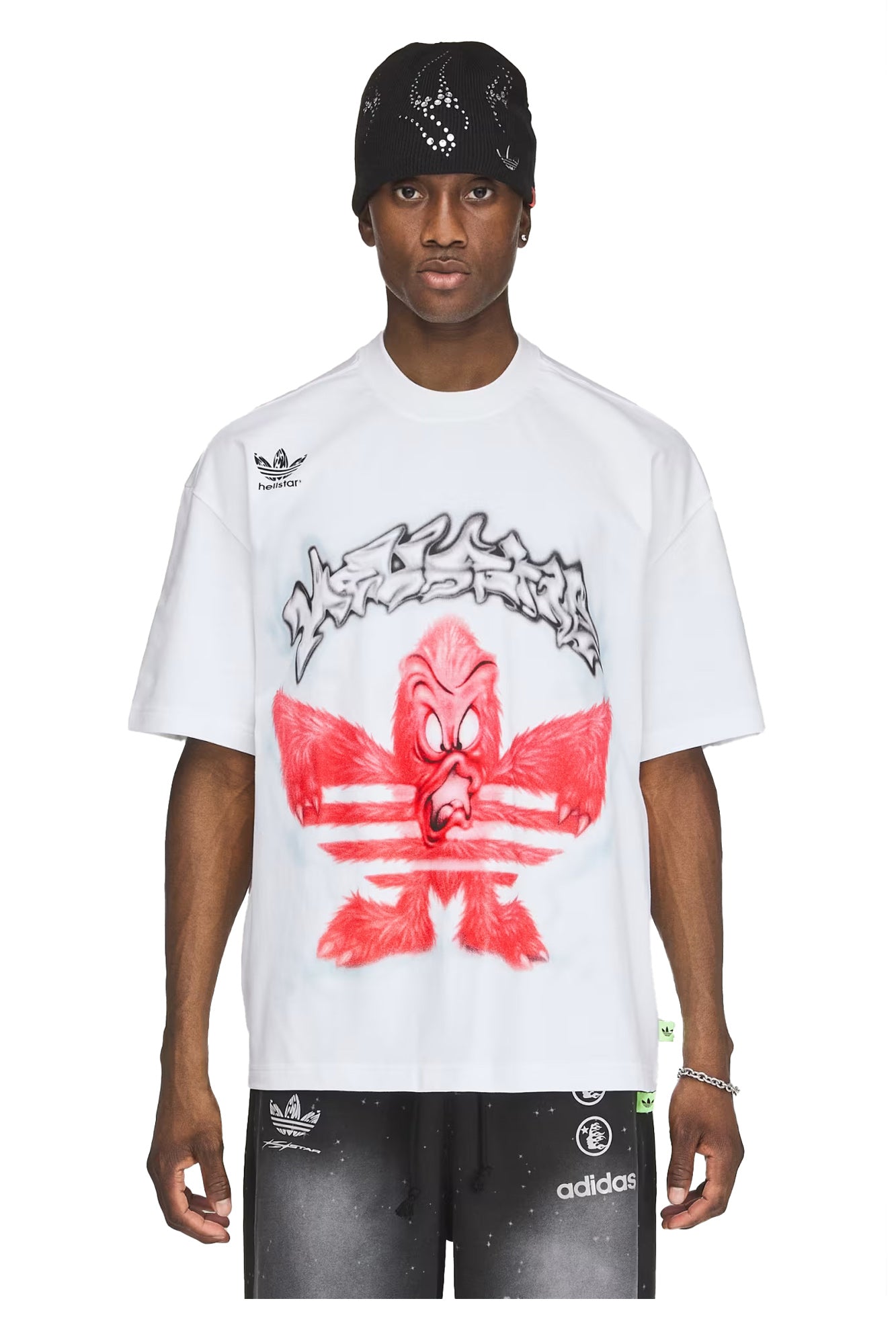 HELLSTAR GRAPHIC T / WHT