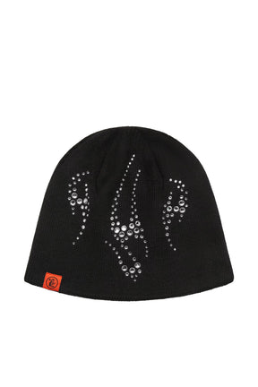 HELLSTAR STUDDED BEANIE / BLK