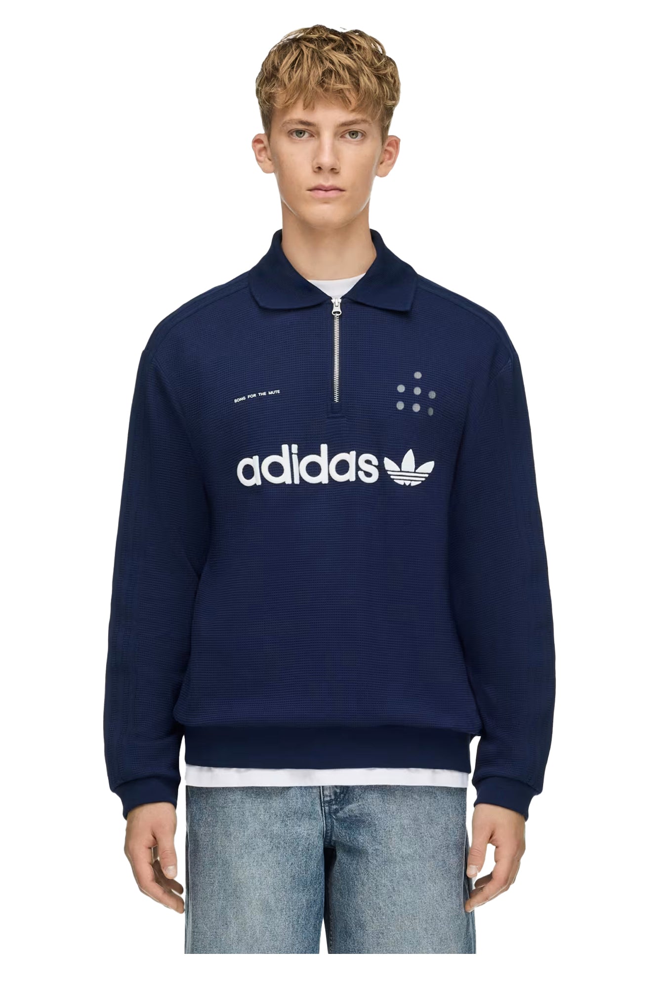 LONG SLEEVE POLO / NIGHT IND