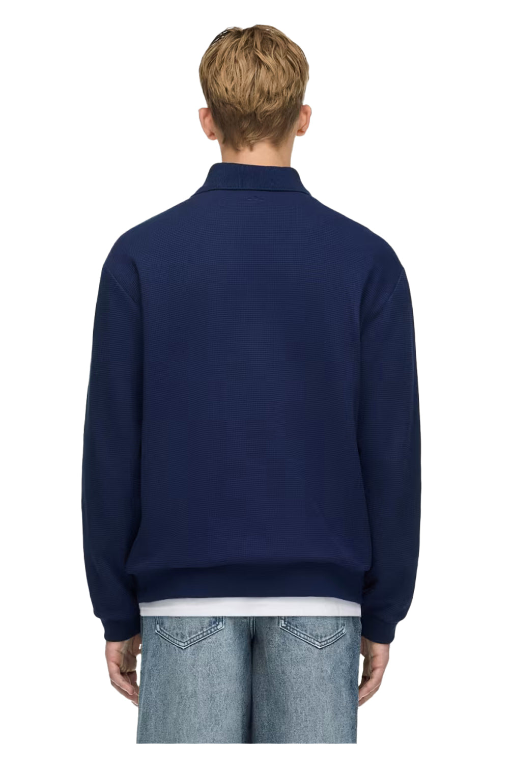 LONG SLEEVE POLO / NIGHT IND