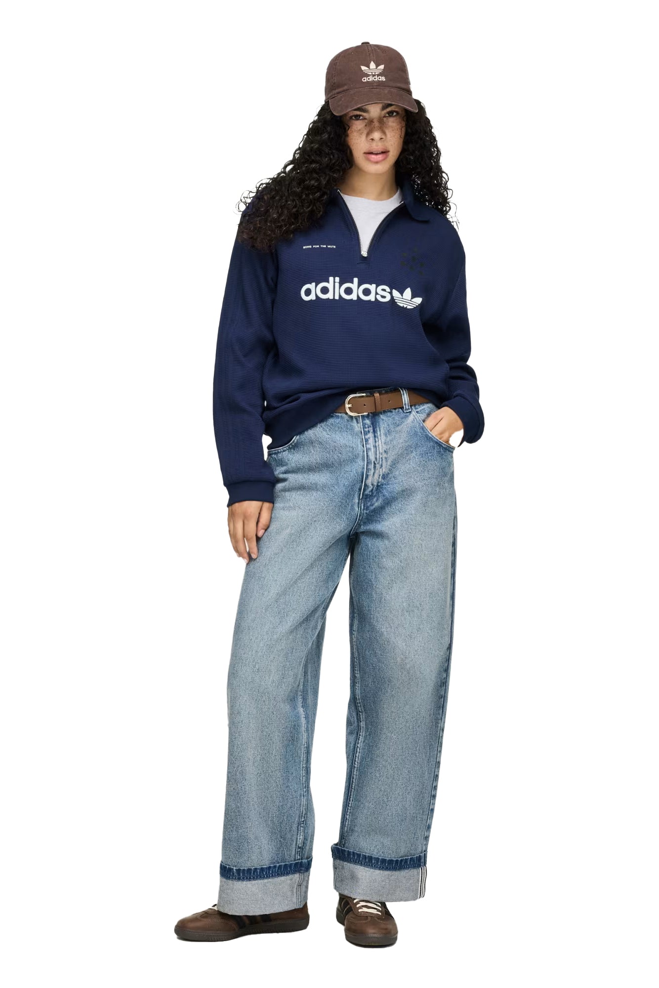 LONG SLEEVE POLO / NIGHT IND