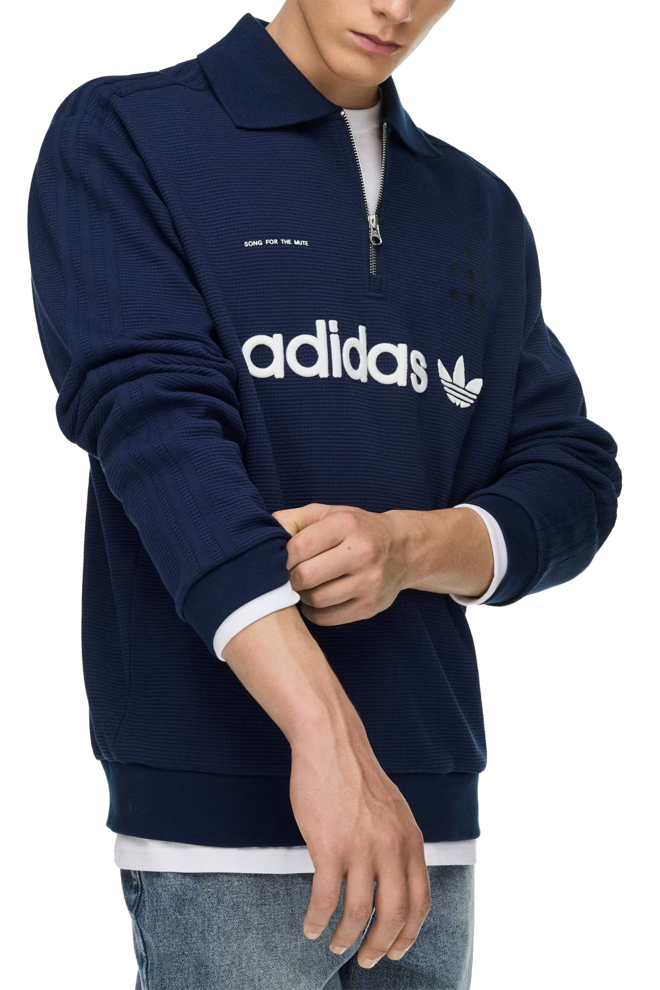 LONG SLEEVE POLO / NIGHT IND