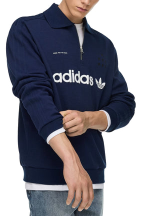 LONG SLEEVE POLO / NIGHT IND