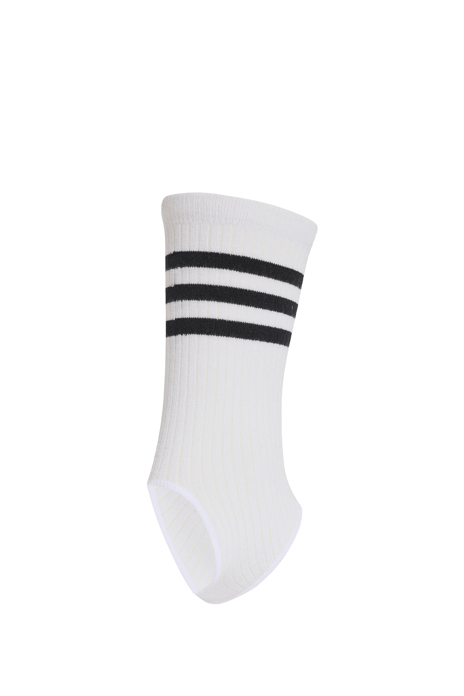 CREW SOCKS WITH HEEL CUT-OUT 1PP / WHT