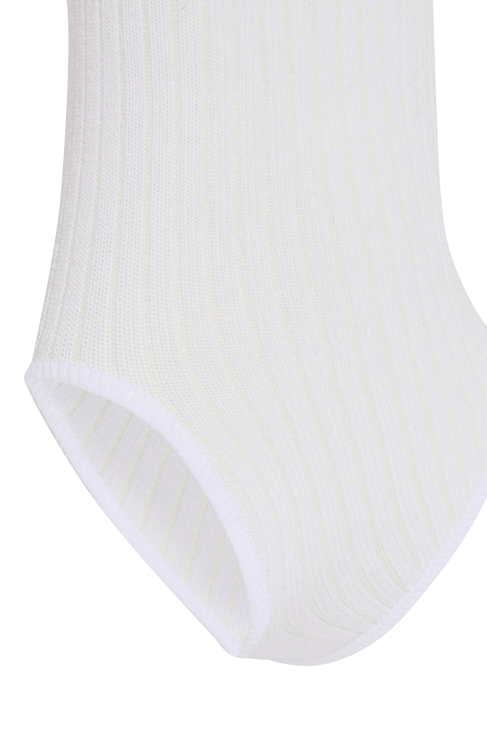 CREW SOCKS WITH HEEL CUT-OUT 1PP / WHT