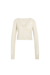 WRAP AROUND CARDIGAN / CLEAR BRW
